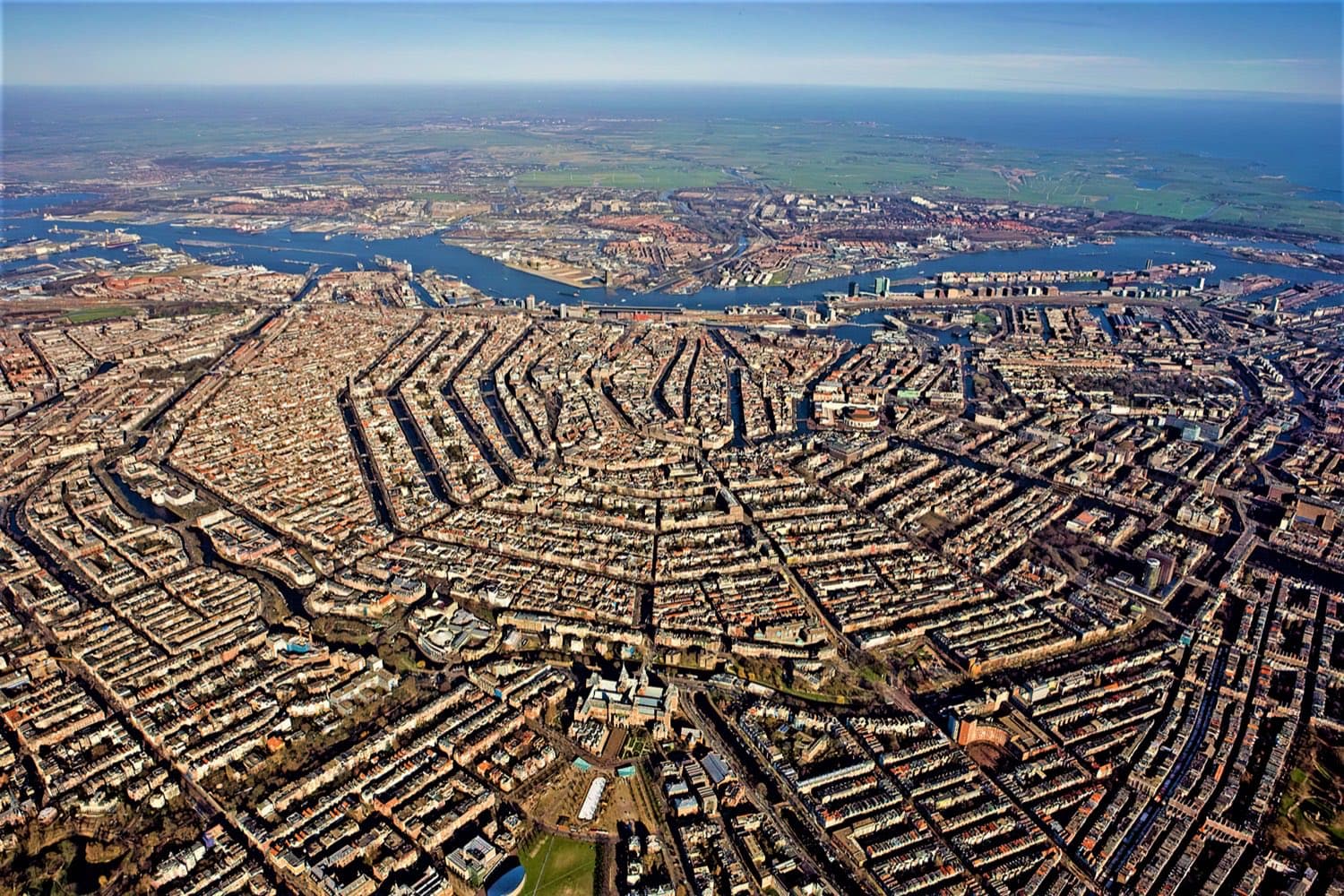 Amsterdam skyline